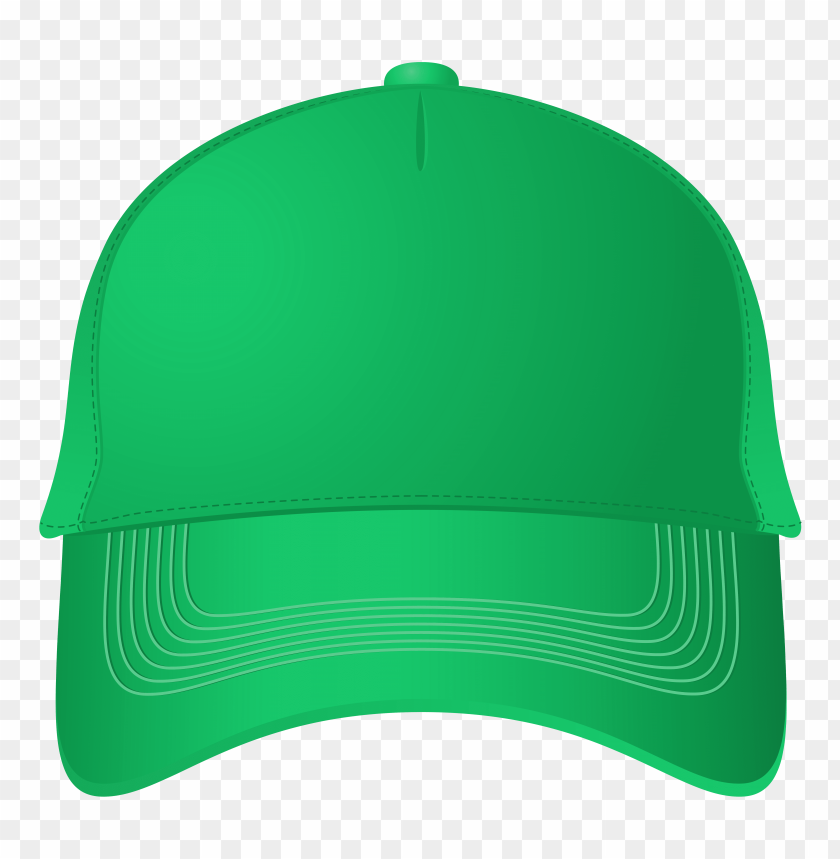 baseball, cap, green