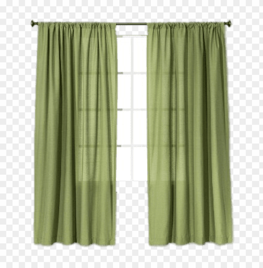 miscellaneous, curtains, green curtains, 