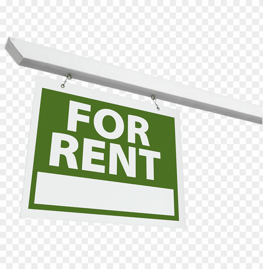 green for rent sign PNG transparent with Clear Background ID 118196
