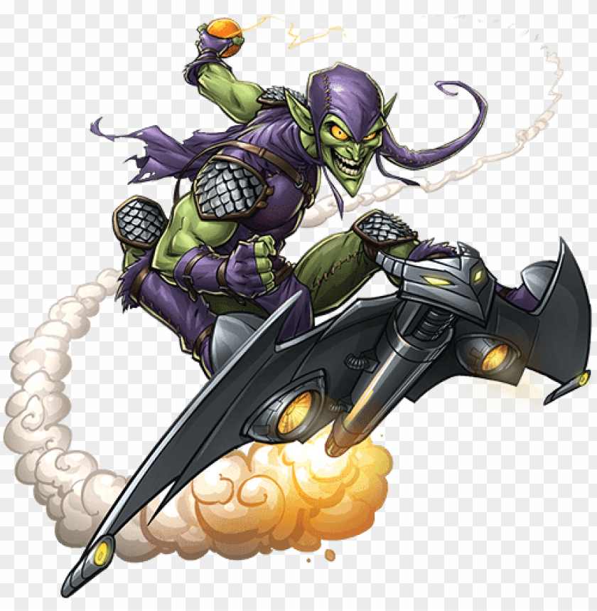 green goblin marvel spiderman PNG image with transparent background | TOPpng