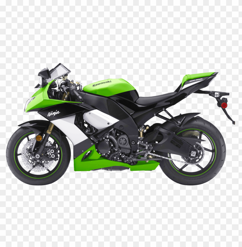 free PNG Download Green Kawasaki Ninja ZX 10R Sport Motorcycle Bike png images background PNG images transparent