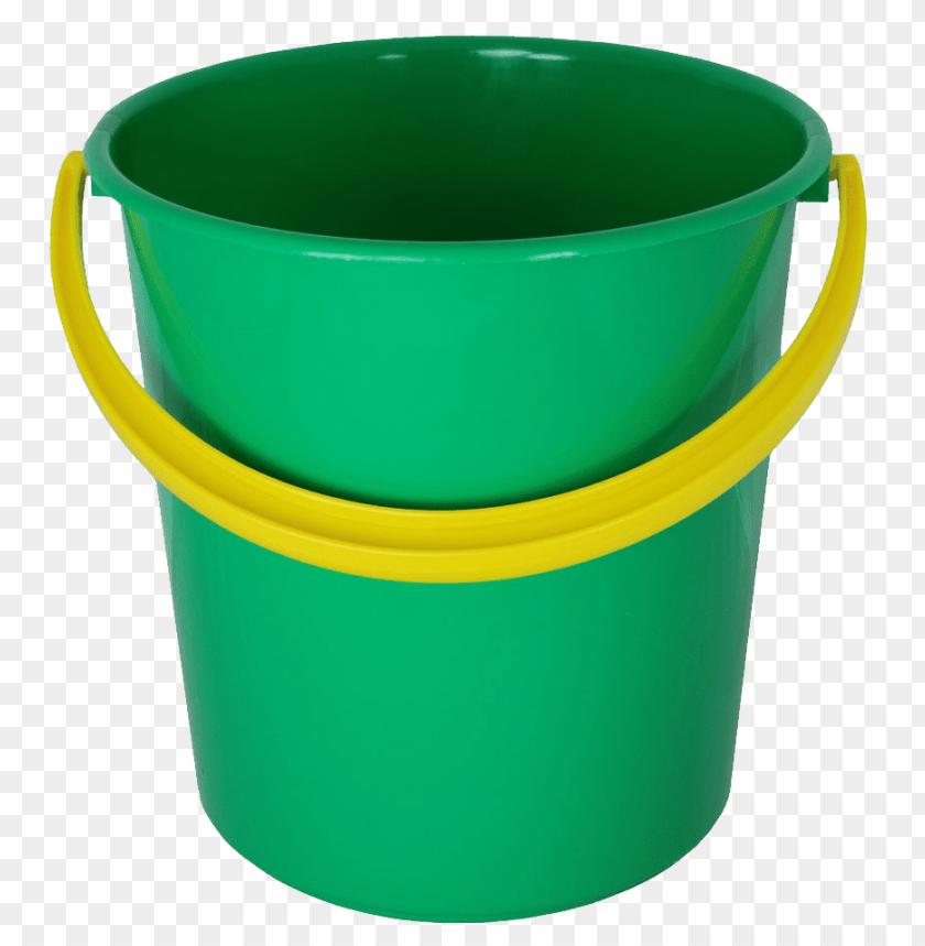 Download Green Plastic Bucket Png Images Background