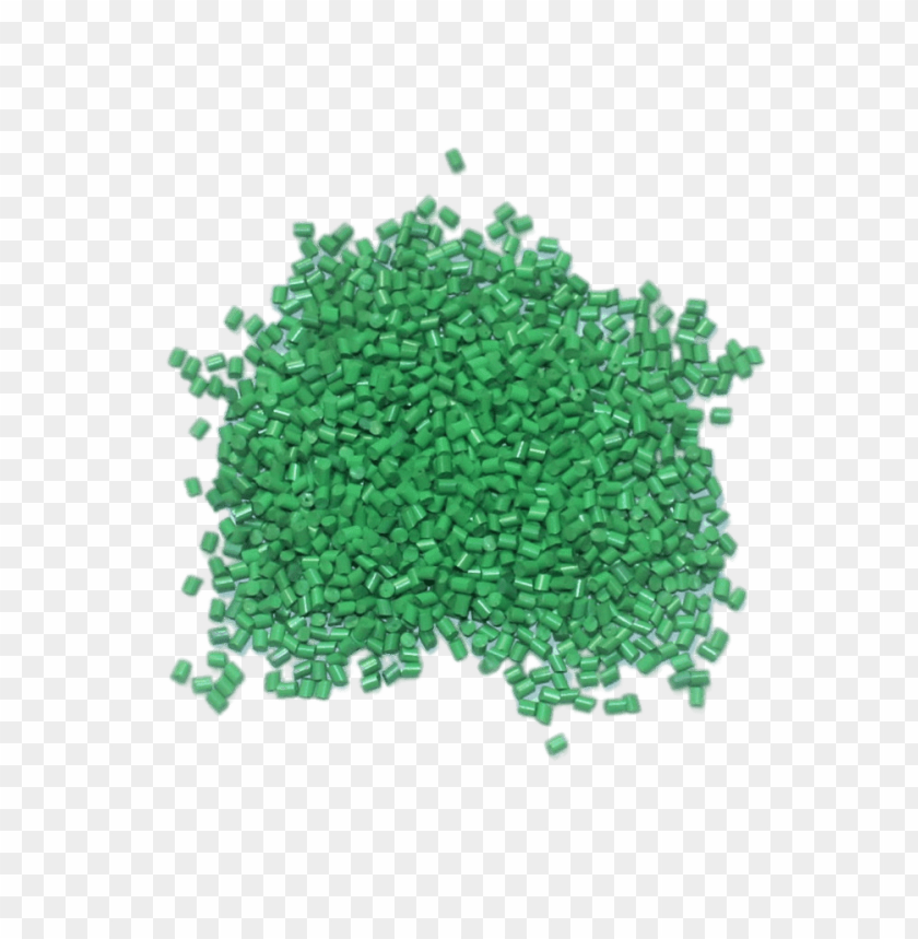 miscellaneous, pellets, green plastic pellets, 