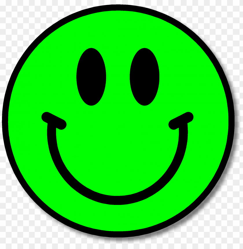 green smiley face emoji PNG transparent with Clear Background ID 86489