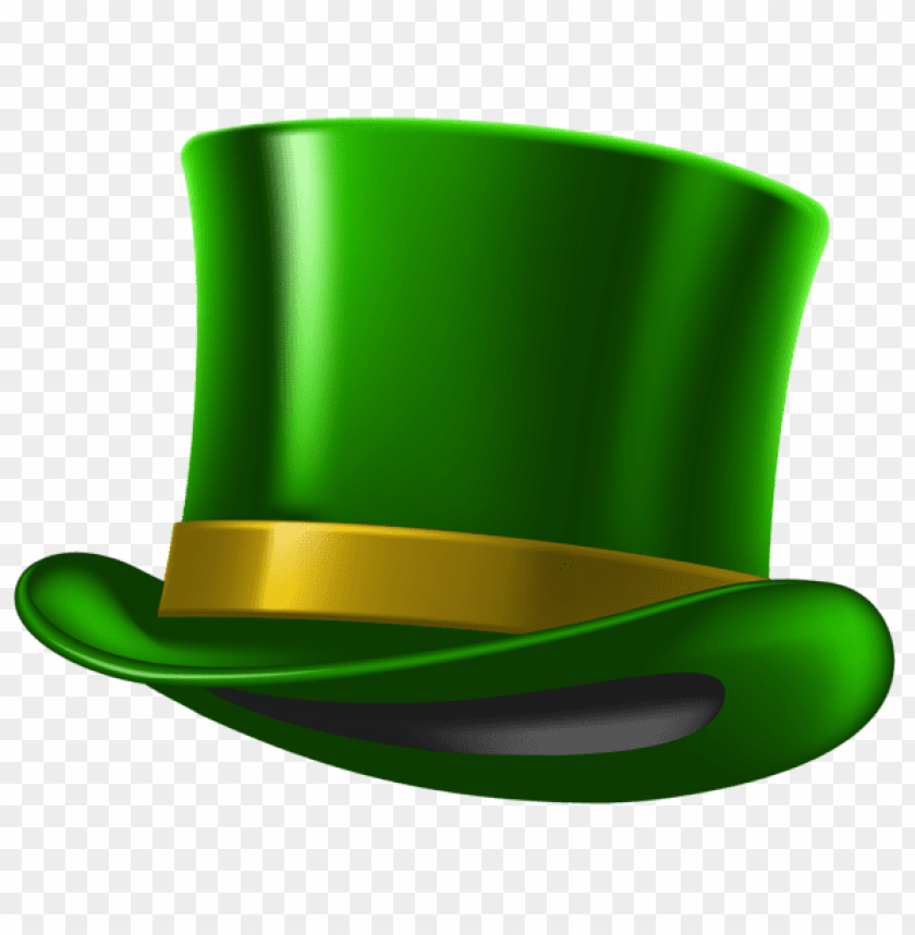 Green St Patricks Day Hat Png Images Background -  Image ID Is 43400