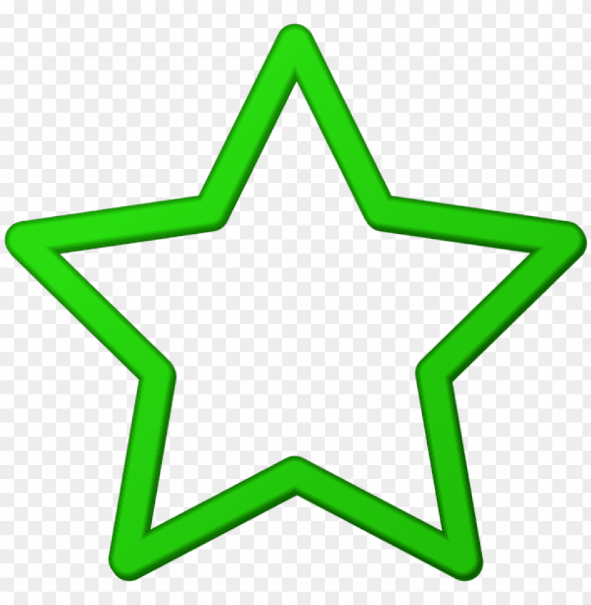 green star border