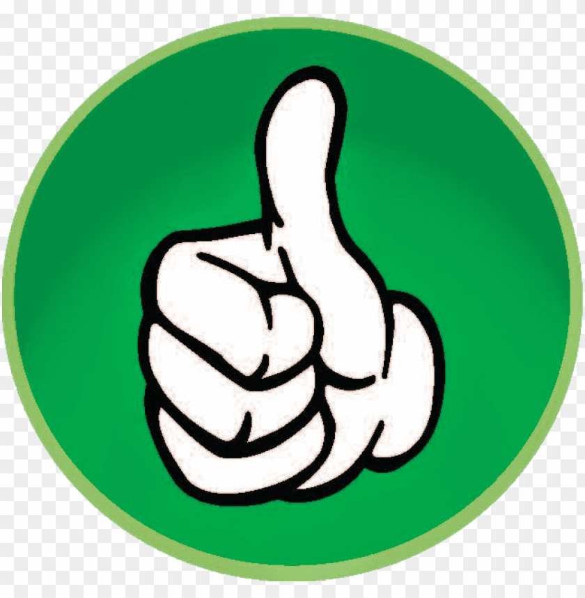 Green Thumbs Up Transparent Background PNG Transparent With Clear