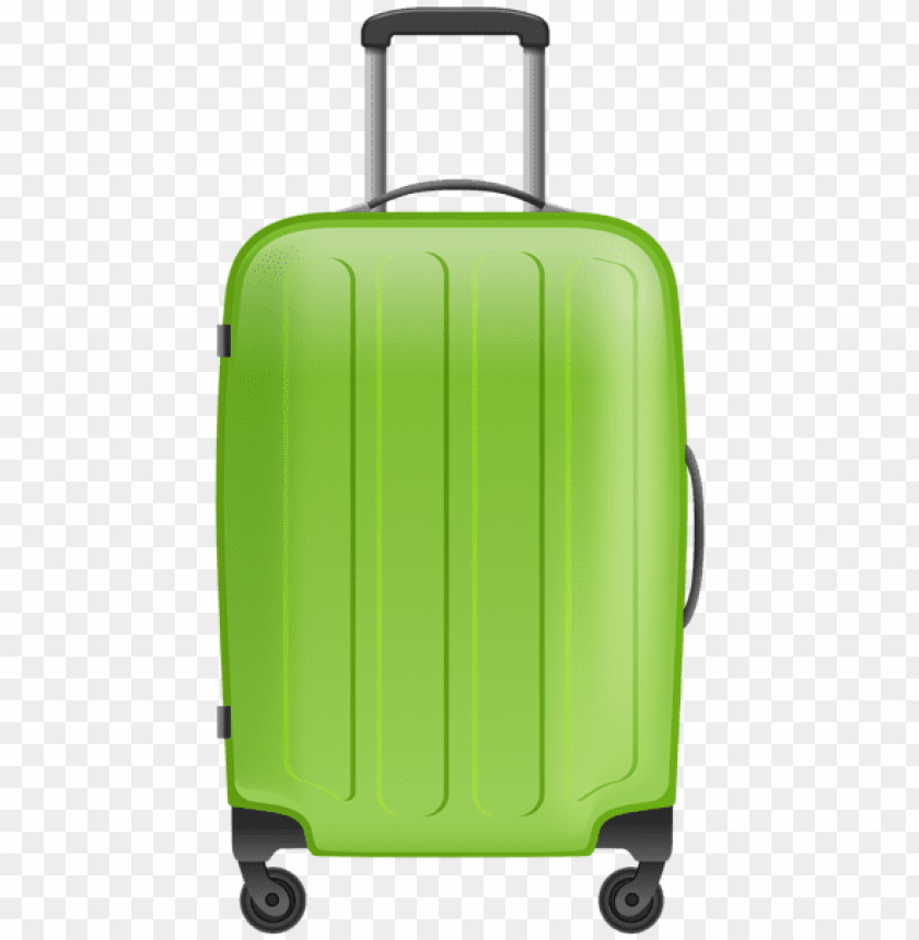 Download green trolley bag clipart png photo  @toppng.com
