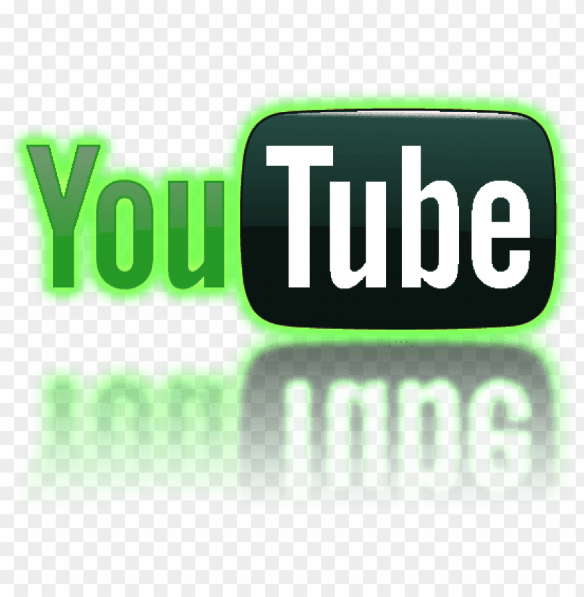 green youtube logo PNG image with transparent background | TOPpng