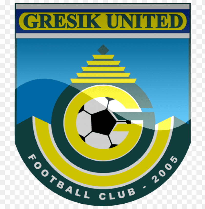 gresik, united, fc, football, logo, png