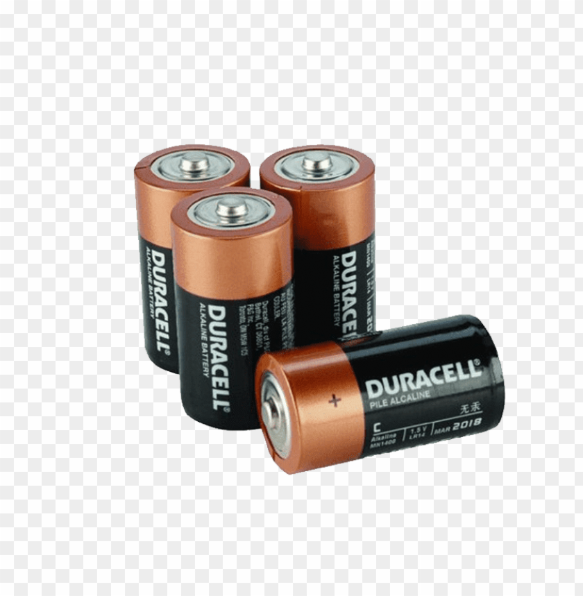 Clear group of duracell batteries PNG Image Background ID 70430