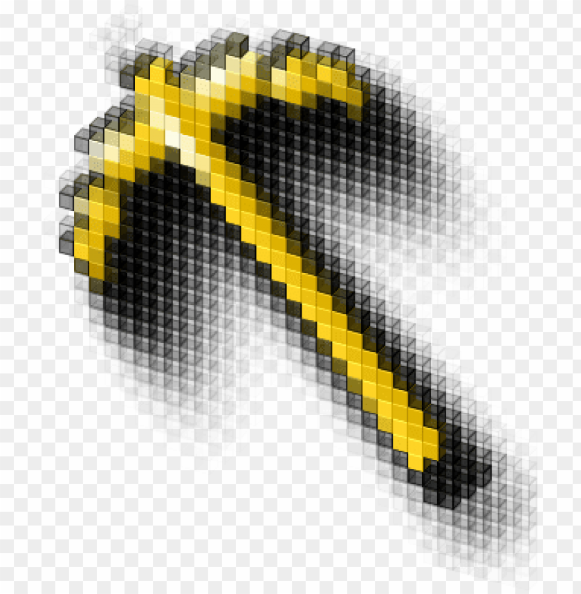 growtopia golden pickaxe cursor PNG transparent with Clear Background ID 71170