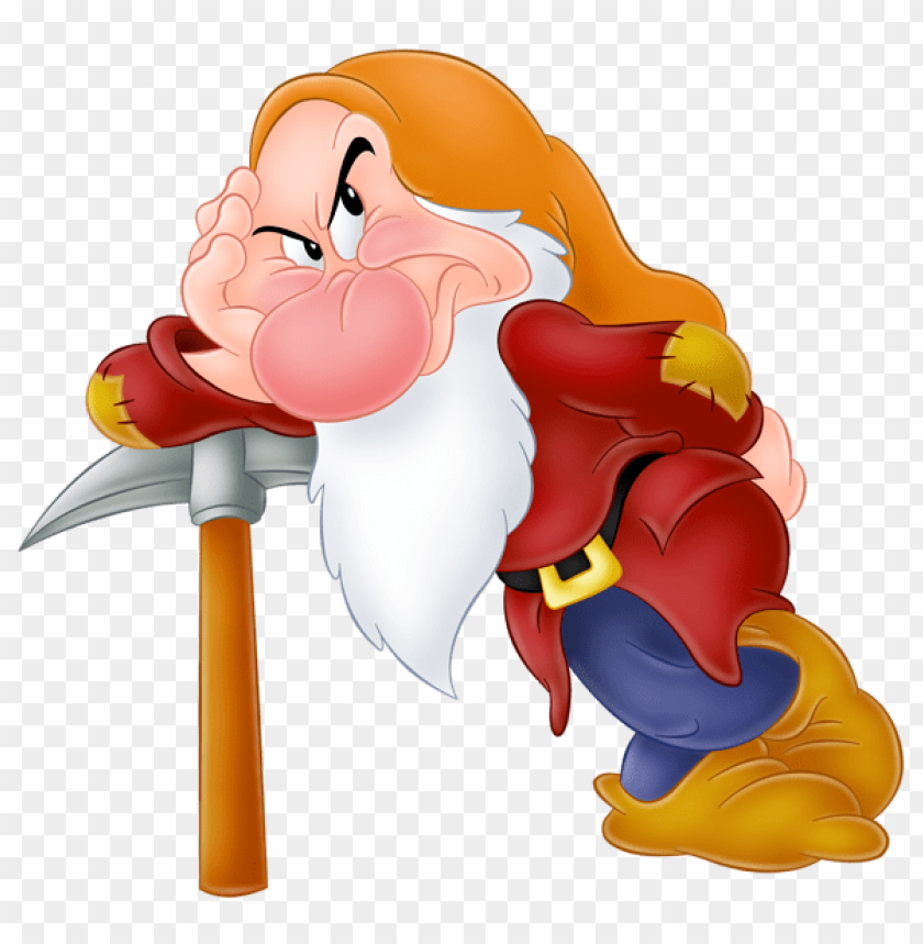 free PNG Download grumpy snow white dwarf free clipart png photo   PNG images transparent