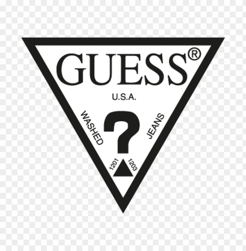  guess jeans clothing logo vector free - 465912