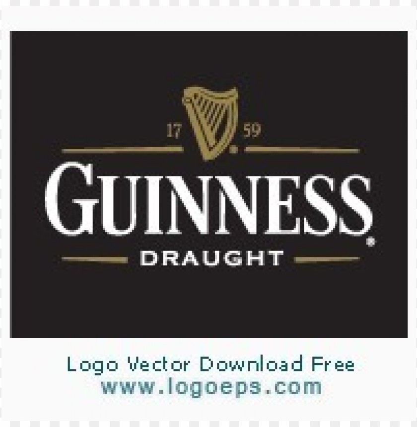  guiness draught logo vector free download - 468925