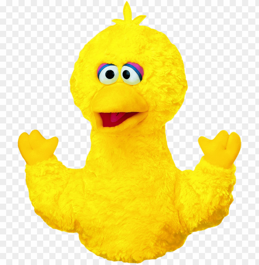 gund 12 inch big bird hand puppet PNG transparent with Clear Background ID 88635