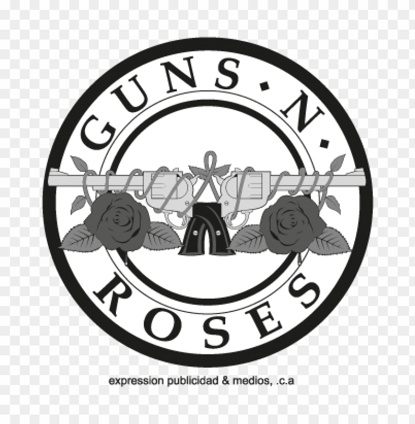  guns n roses logo vector free download - 465926