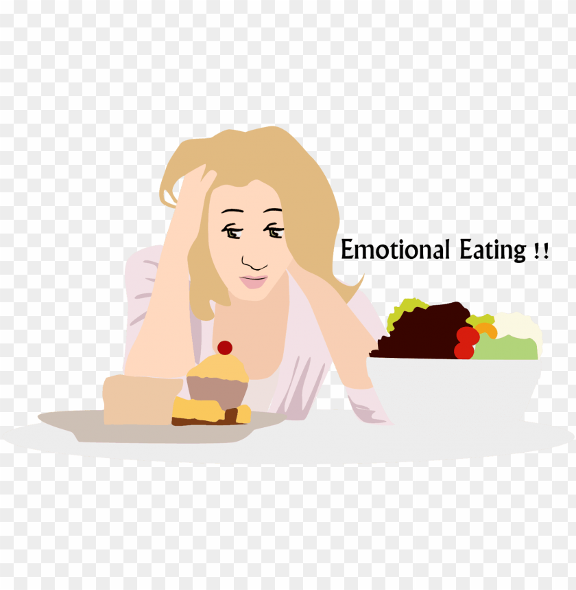 free PNG habitual emotional eating can cause obesity, problems - emotional eating PNG image with transparent background PNG images transparent