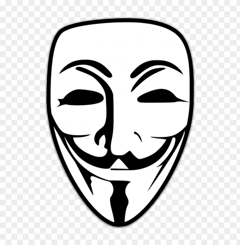 hacker mask PNG transparent with Clear Background ID 162282