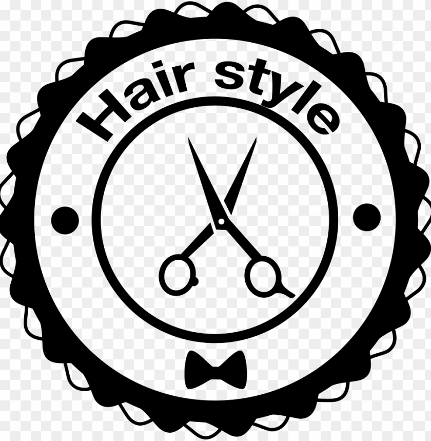 hair style signal circle with scissor comments - icon scissors hairdressing PNG image with transparent background@toppng.com
