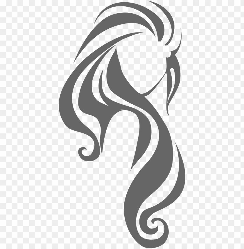 hairstyle long salon transprent png free download Ⓒ - hair clipart PNG  image with transparent background | TOPpng