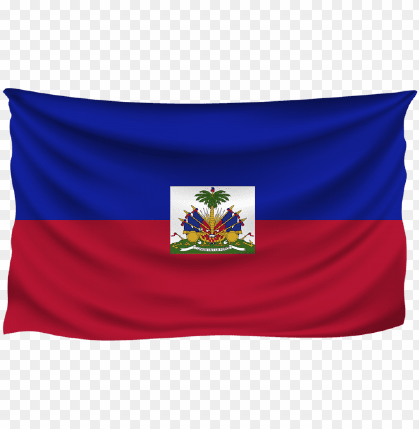 haiti wrinkled flag clipart png photo - 61025