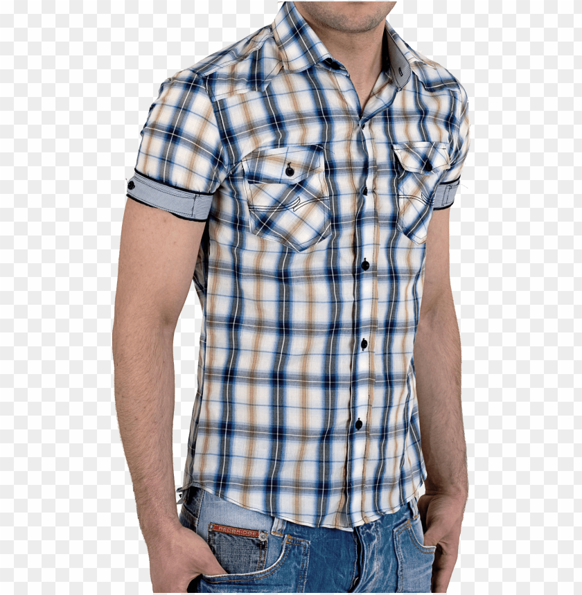 Half Fit Check Shirt Png Free Png Images Toppng - chemise nike roblox