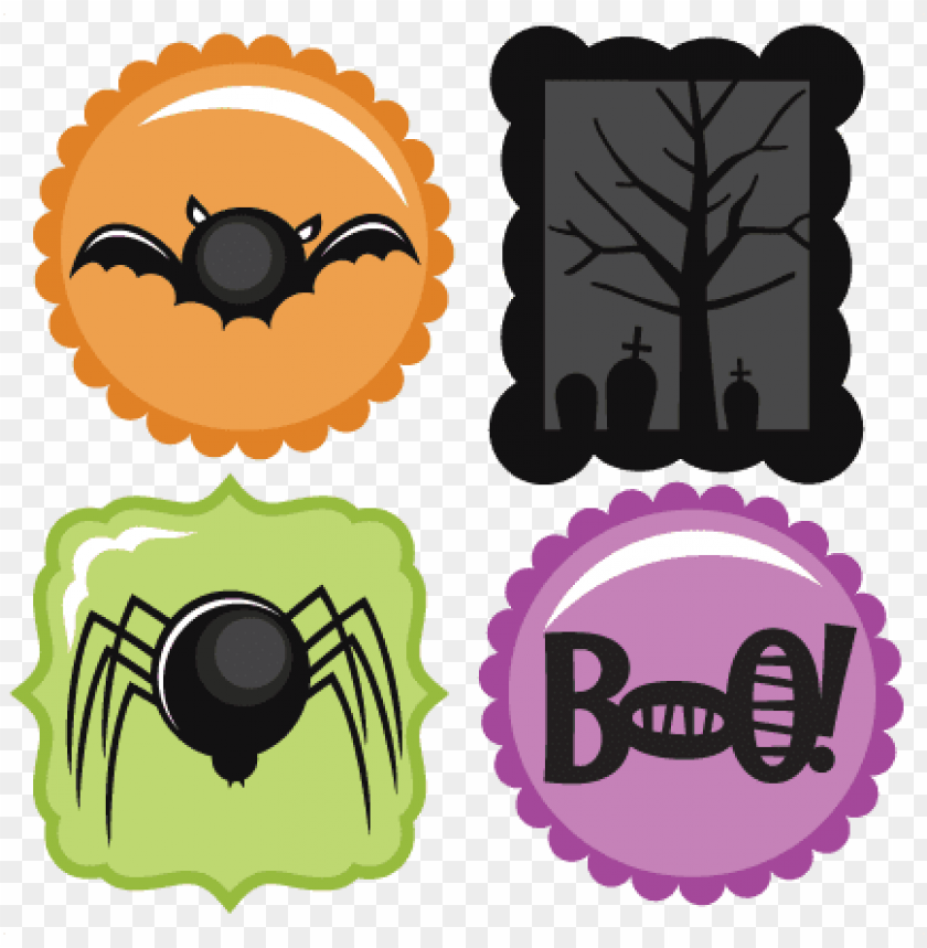 halloween icons set svg scrapbook title spiderweb svg free halloween icons png - Free PNG Images ID 127586