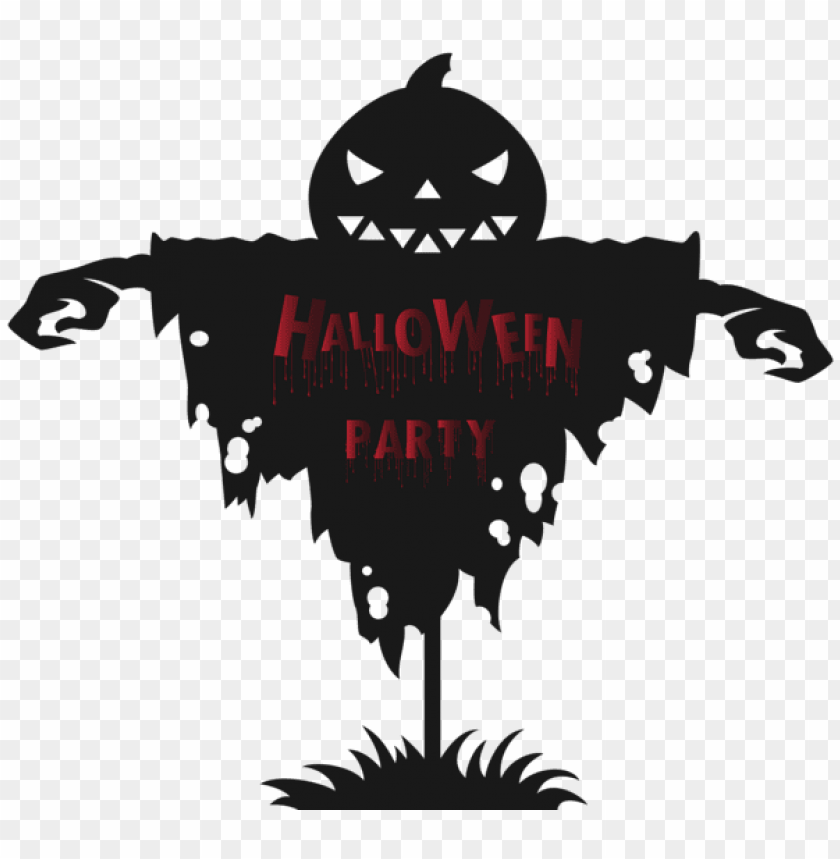 halloween party scarecrow png images background -  image ID is 56539