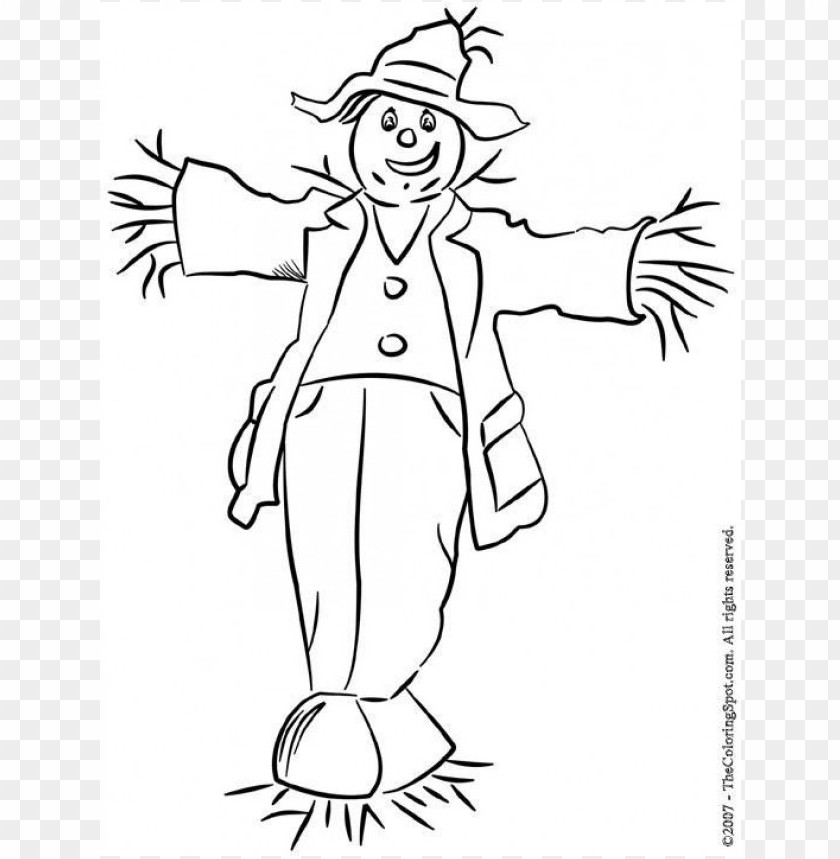 halloween scarecrow 2 cow clipart png photo - 35852