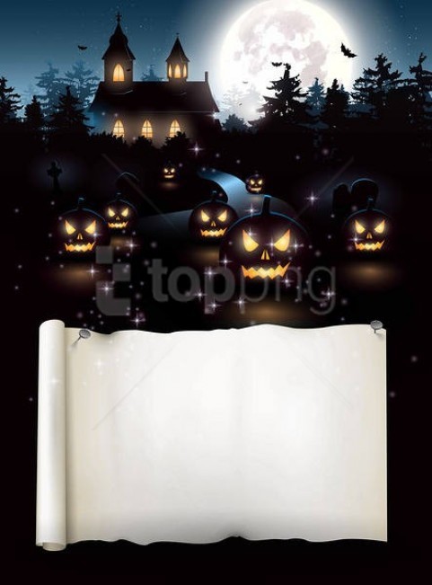 free PNG halloween spooky night background best stock photos PNG images transparent