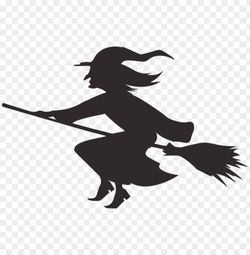 halloween witch silhouette png images background -  image ID is 56491
