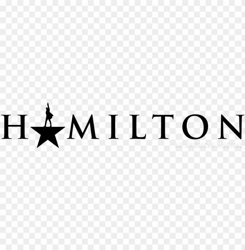 hamilton logo text hamilton musical logo PNG transparent with Clear Background ID 198418
