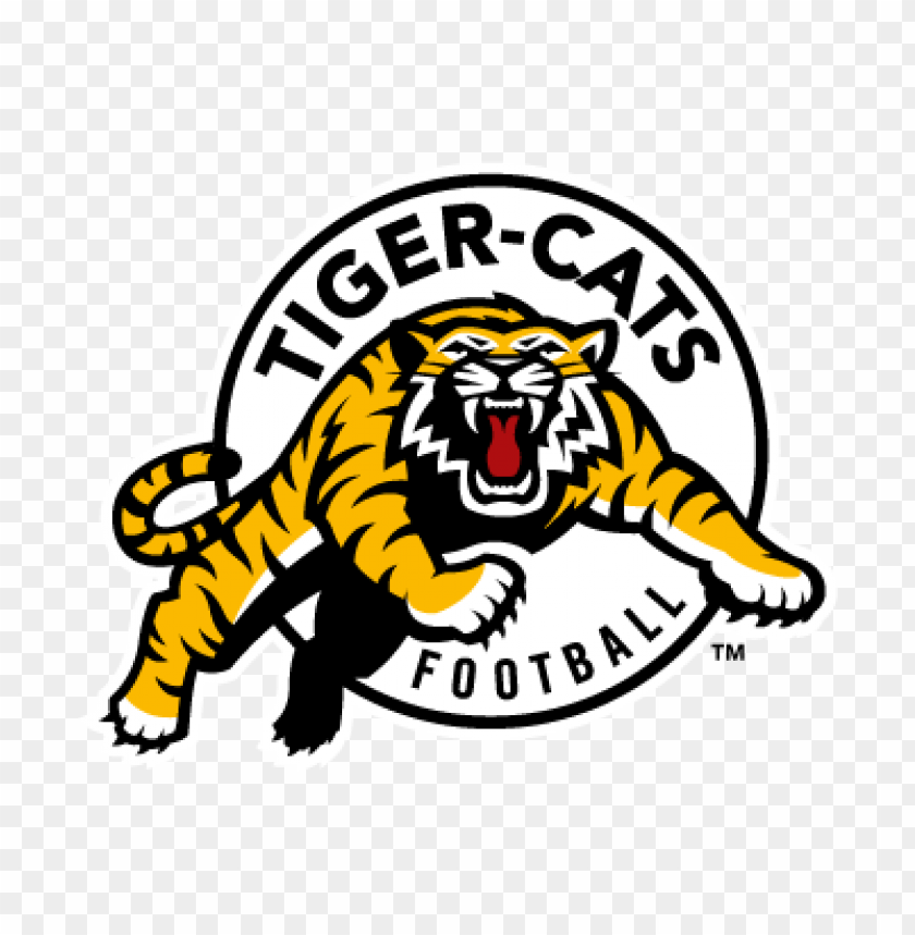  hamilton tiger cats football vector logo - 465619