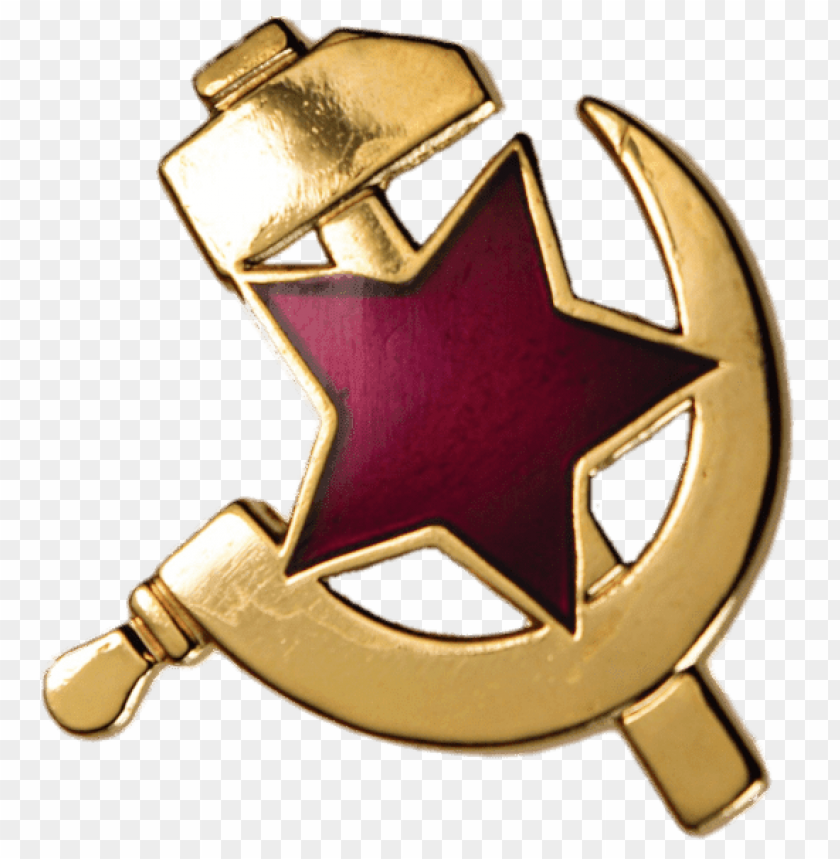 miscellaneous, hammer and sickle, hammer and sickle pin, 