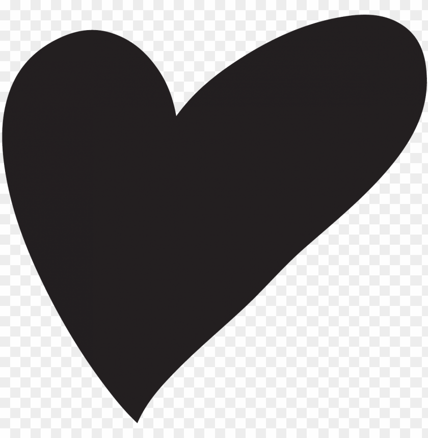 Hand Drawn Heart PNG Transparent Background