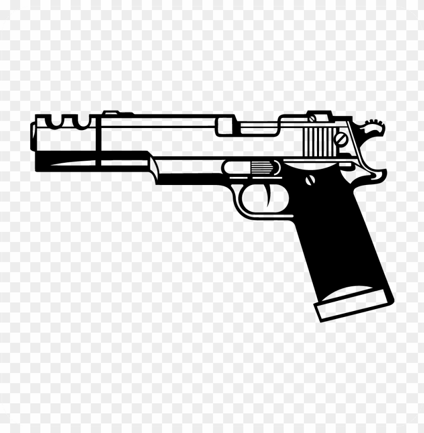 hand gun - gun . PNG image with transparent background | TOPpng