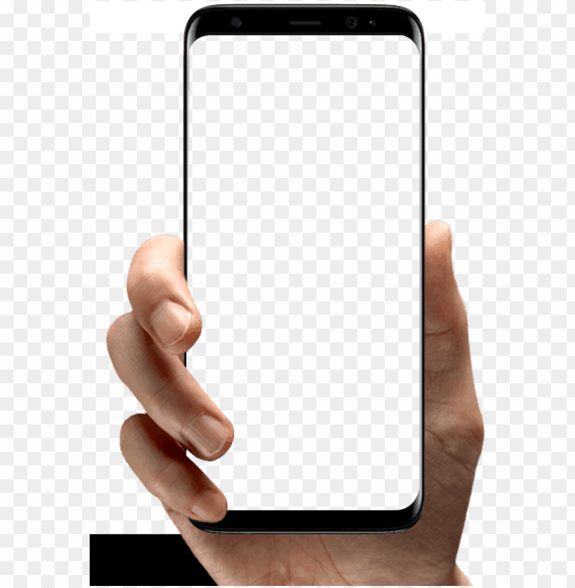 Hand Holding Phone Png Image With Transparent Background Toppng