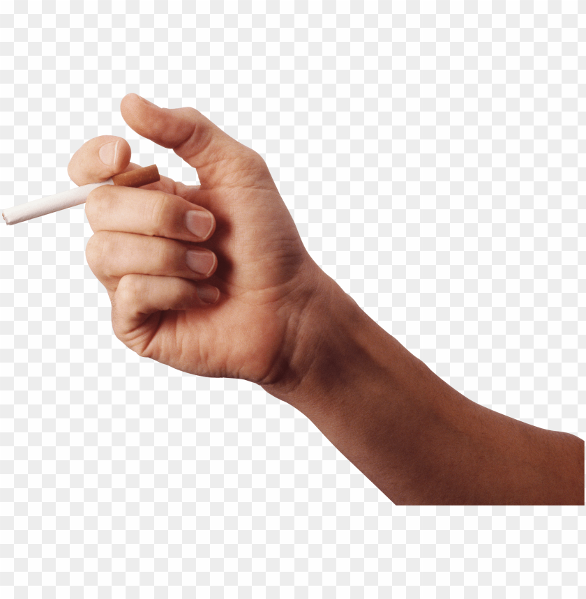hand with cigarette PNG image with transparent background@toppng.com
