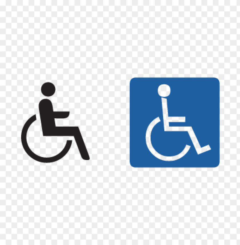  handicap sign vector free download - 471310