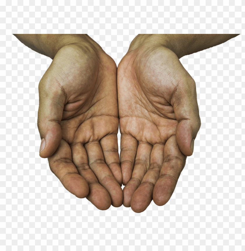 Transparent background PNG image of hands - Image ID 38580