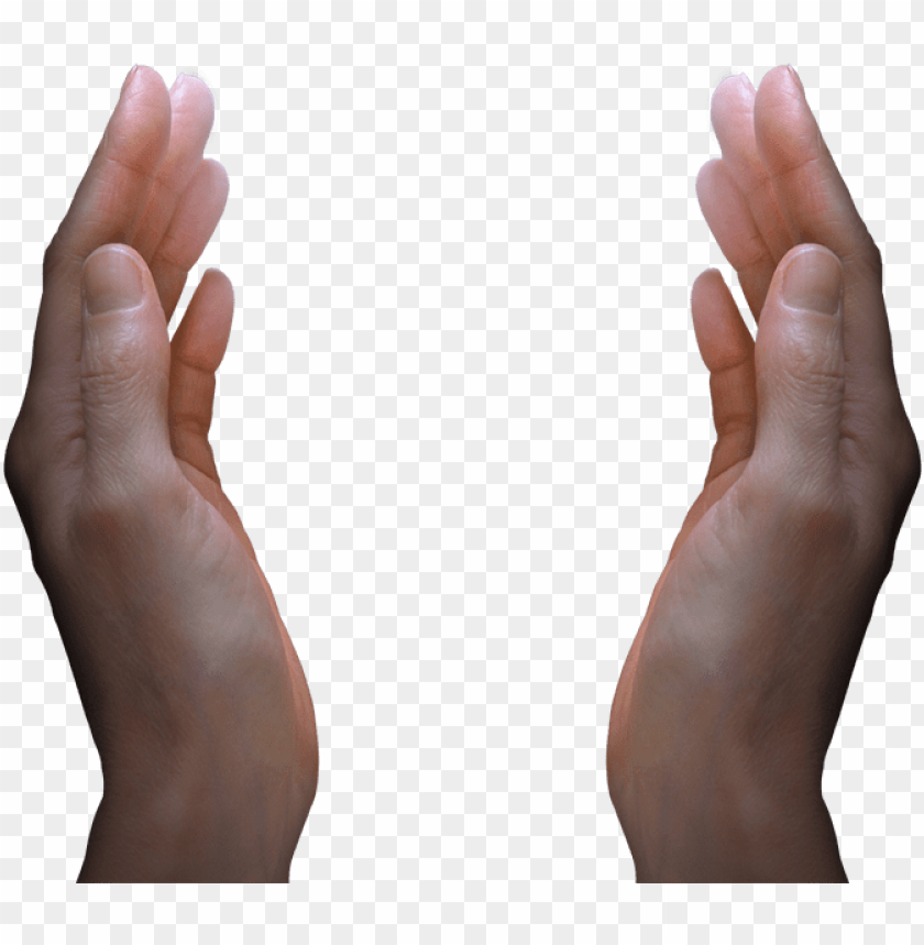 Transparent background PNG image of hands - Image ID 38581