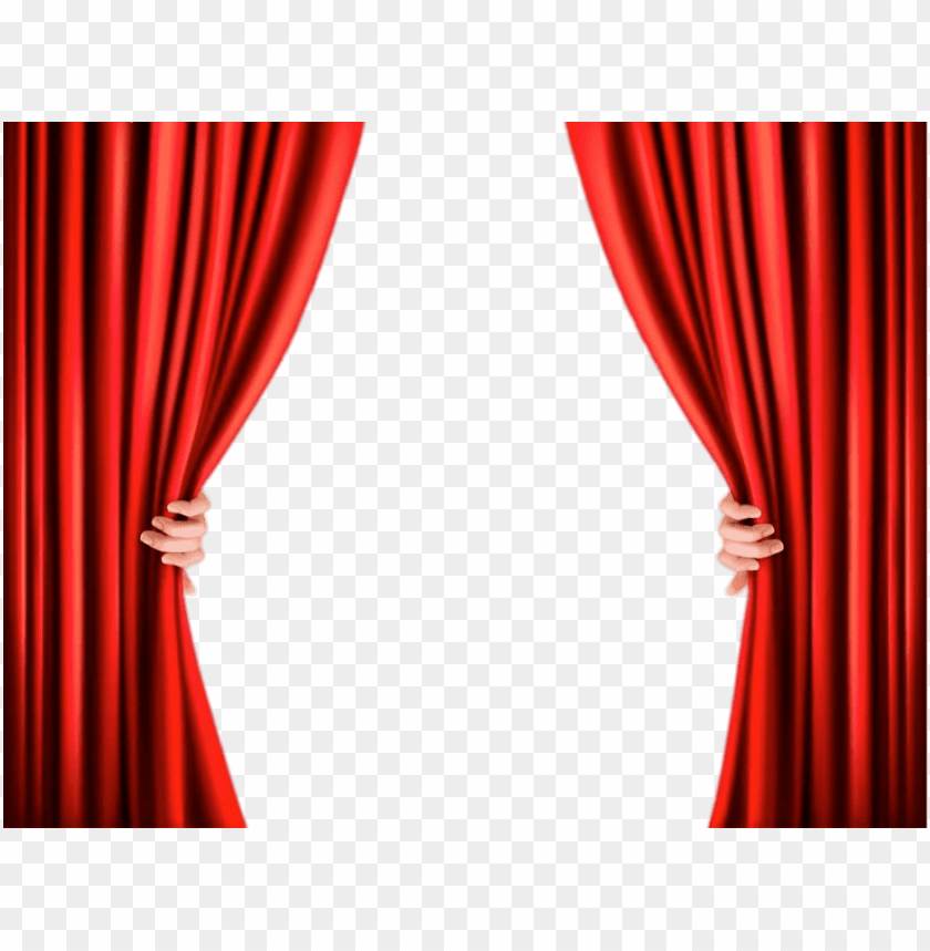 miscellaneous, curtains, hands opening velvet curtains, 