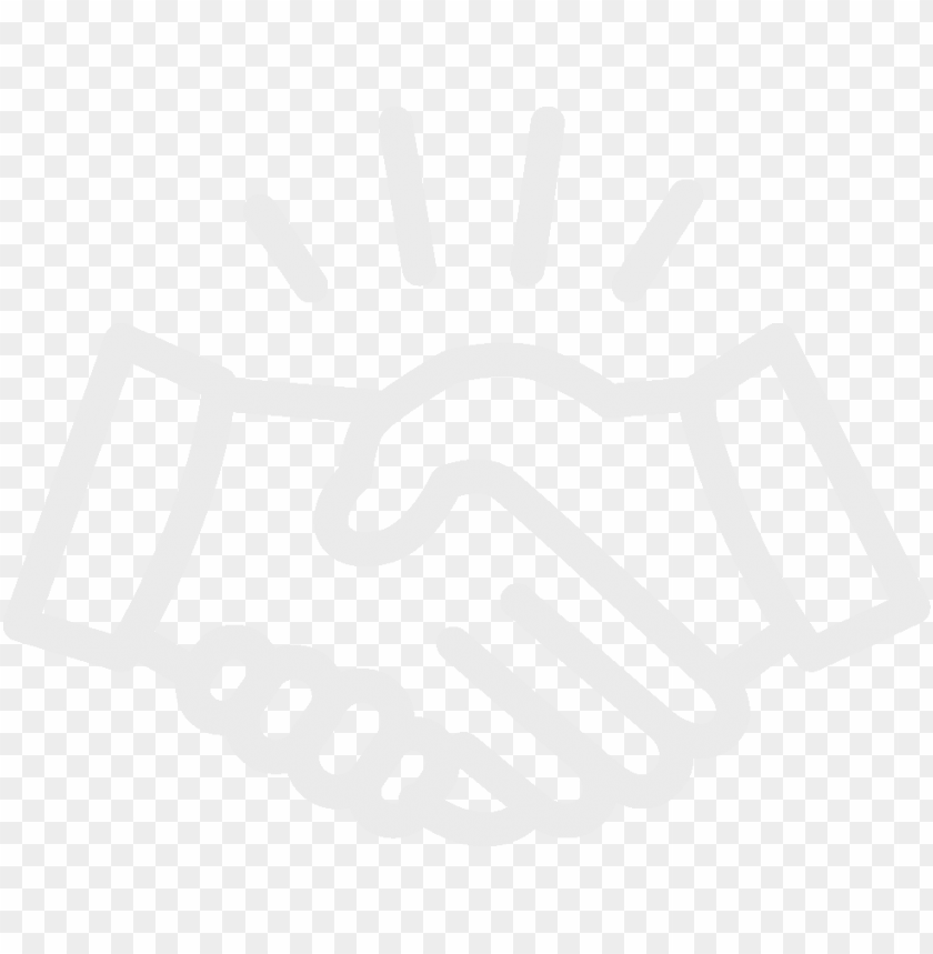 Handshake Shake Hands Gray Icon PNG Image With Transparent Background