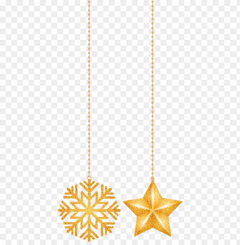 Hanging Christmas Decor PNG Images