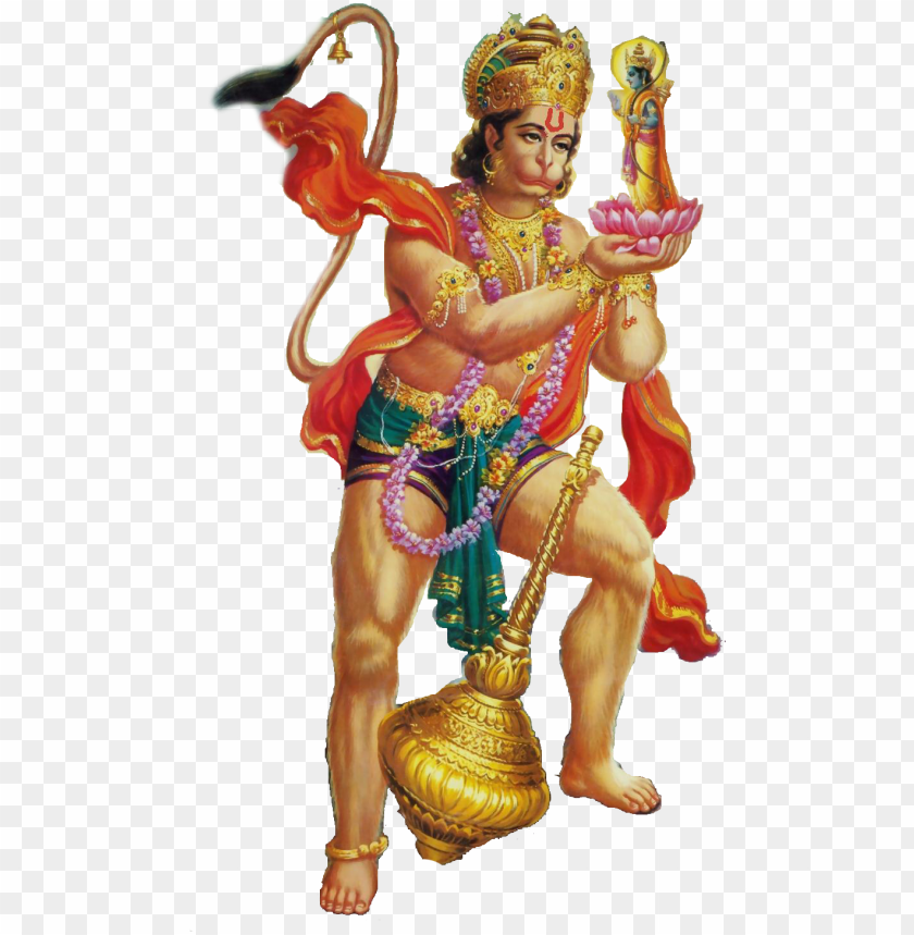 hanuman PNG image with no background - Image ID 37892
