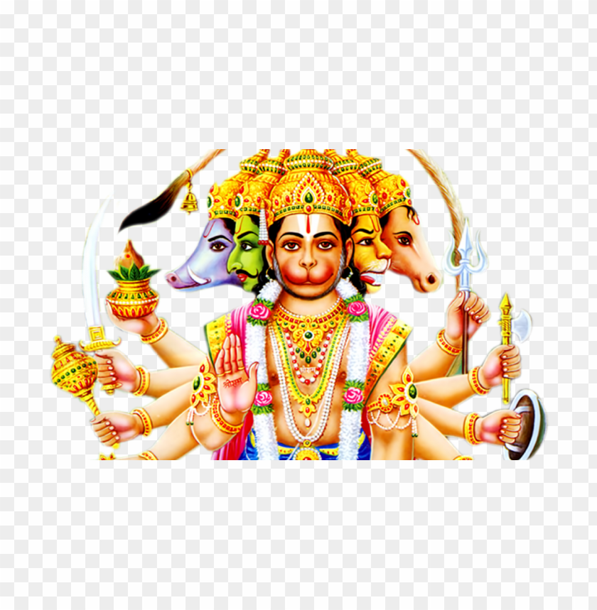 hanuman PNG image with no background - Image ID 37903