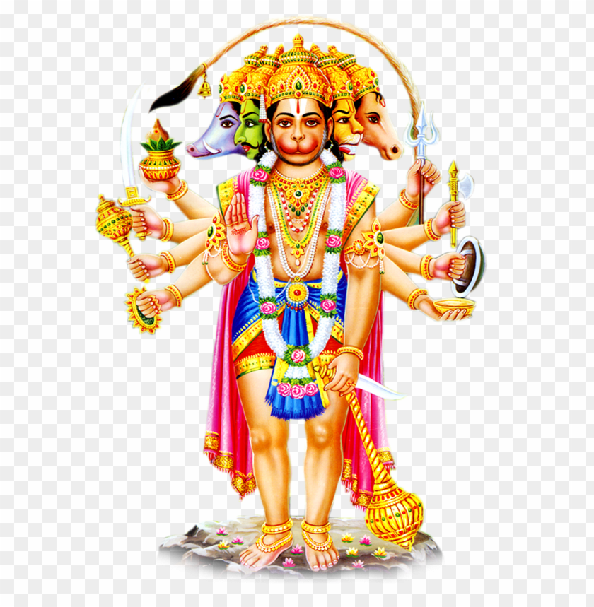 hanuman PNG image with no background - Image ID 37936