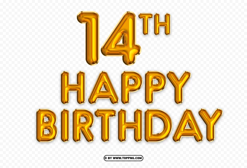 OAKTREE UK Festone Olografico Rosa – Scritta Happy 14th Birthday – 3,9 Metri Con 11 Bandierine