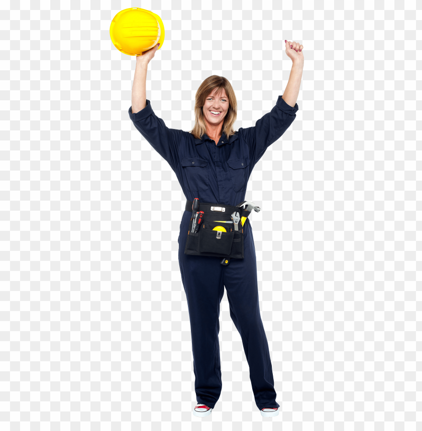 free PNG Download happy and equipped worker png images background PNG images transparent